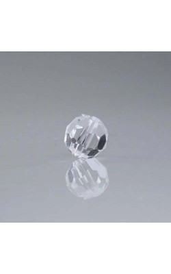 BOLA DE CRISTAL ACRILICO TRANSPARENTE 6MM COM 20 GR