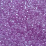 BOLA DE CRISTAL ACRILICO LILAS 6MM COM 20 GR