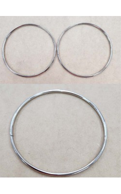 ALCA PARA BOLSA DE METAL REDONDO PAR