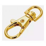 MOSQUETAO CHAVEIRO DOURADO 38X17MM