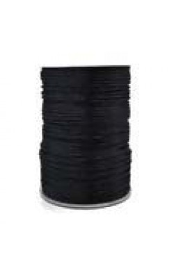 CORDAO RABO DE RATO 1MM PRETO 5MT