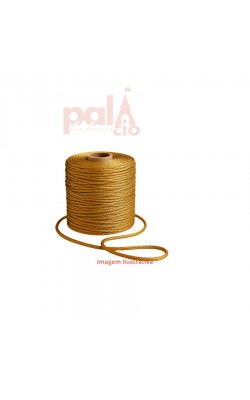 FIO NAUTICO MALHAFIO 5MM 500G DOURADO