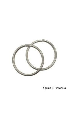 ARGOLA PARA MONTAGEM 32MM NIQUEL 02 PECAS