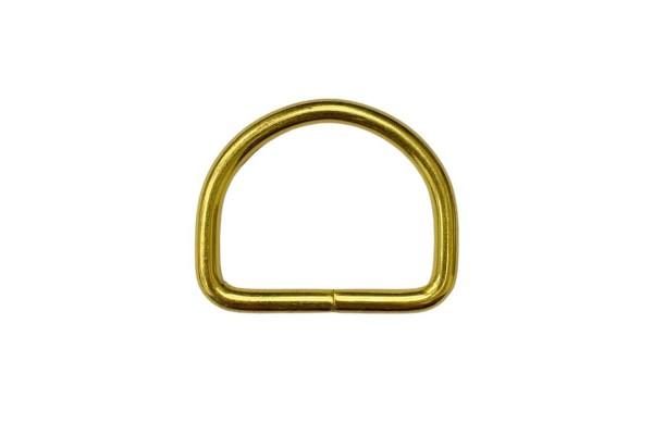 MEIA ARGOLA DOURADA 26MM COM 2 PC