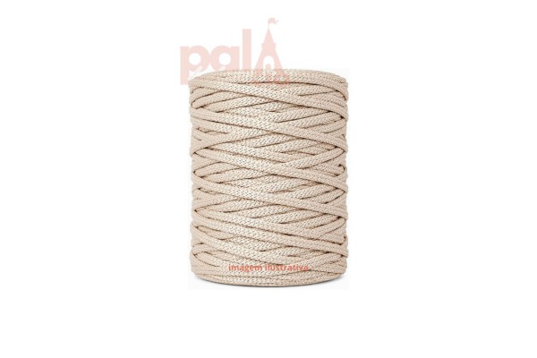 FIO NAUTICO MALHAFIO 5MM 500G AREIA