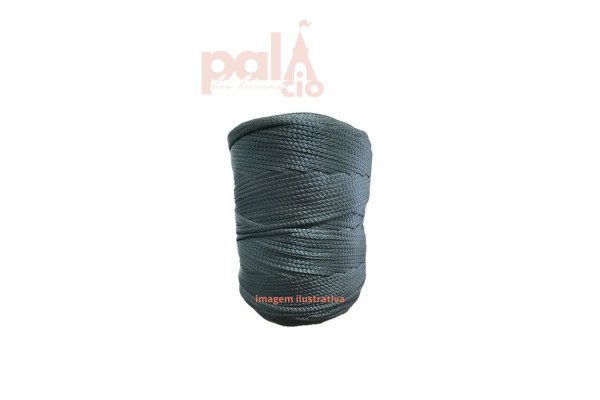 FIO NAUTICO MALHAFIO 3MM 500G GRAFITE