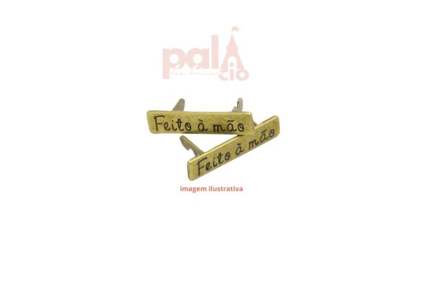 PLACA DE METAL FEITO A MAO COM GARRA OURO VELHO M