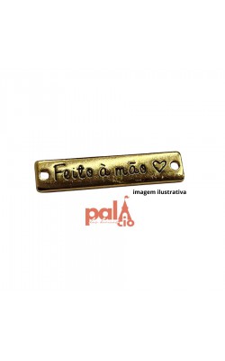 FEITO A MAO COM FURO DOURADO