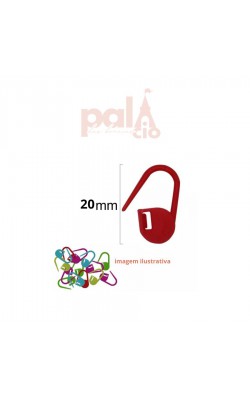 MARCADOR DE PONTO CADEADO COM 100PC