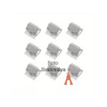 TERMINAL JACARE 10PC PRATA