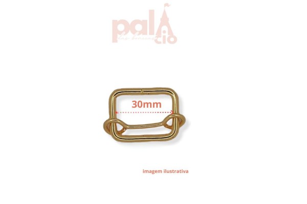 REGULADOR 30MM DOURADO C/ 2PC