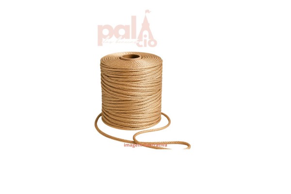 FIO NAUTICO MALHAFIO 5MM 500G CHAMPAGNE