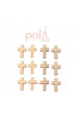 ENTREMEIO CRUZ BEGE 14X20MMM 20PC
