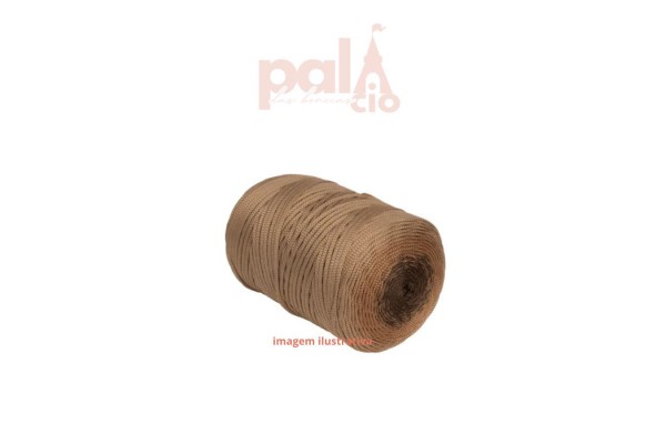 CORDAO MULTICROMIA 5MM 600G 300MT CAFE COM LEITE