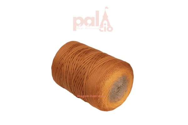 CORDAO MULTICROMIA 5MM 600G 300MT TERRA DOURADA