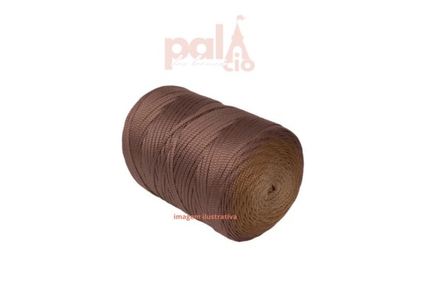 CORDAO MULTICROMIA 5MM 600G 300MT AMENDOA DOURADA