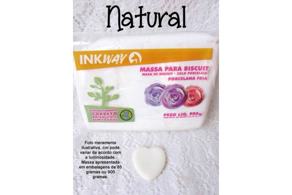 MASSA PARA BISCUIT 85G INKWAY NATURAL