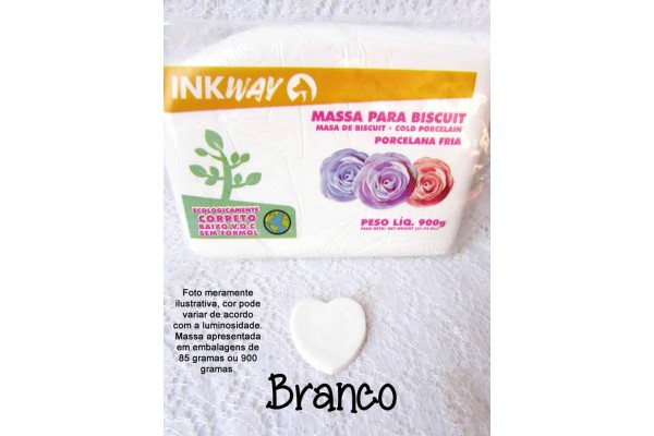 MASSA PARA BISCUIT 85G INKWAY BRANCO