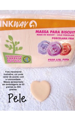 MASSA PARA BISCUIT 85G INKWAY PELE AMARELA