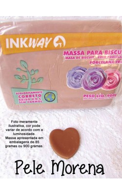 MASSA PARA BISCUIT 85G INKWAY PELE NEGRA