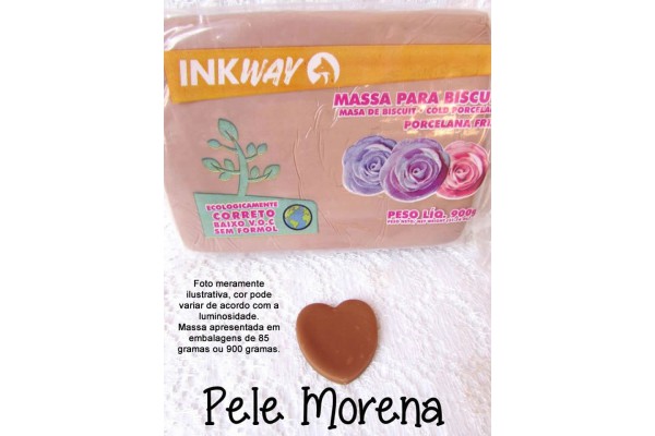 MASSA PARA BISCUIT 85G INKWAY PELE NEGRA