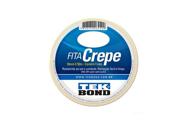 FITA CREPE 18MMX50M TEK BOND 