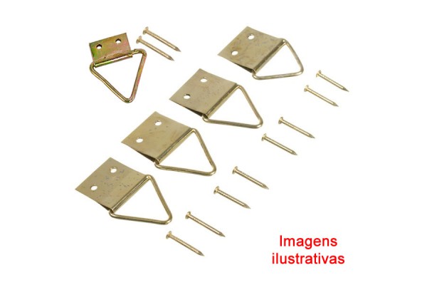 SUPORTE TRIANGULAR COM 5 PC 