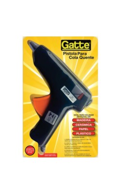 PISTOLA PARA COLA QUENTE GRANDE GATTE 40W 127/220VOLTS