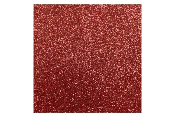 FOLHA DE EVA GLITTER 40X48CM MAKE MAIS 10 UNID VERMELHO