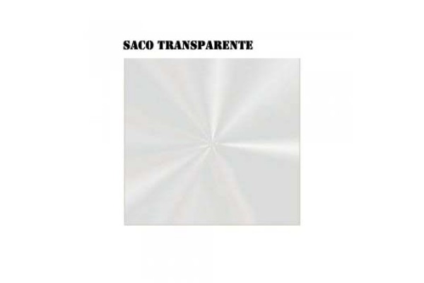 SACO TRANSPARENTE XINGO 15X29CM 20 UNID