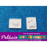 APLIQUE DE RESINA DE ANIMAL COM 2 UNIDADE 