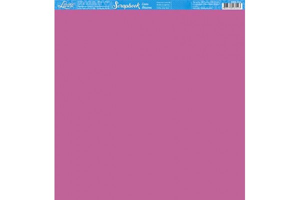 FOLHA PARA SCRAPBOOK BASICO LITOARTE ROSA